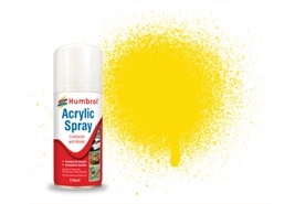 69 BRIGHT YELLOW 150ml GLOSS Modellers Spray