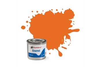 18 ORANGE 14ml GLOSS Enamel Tinlet