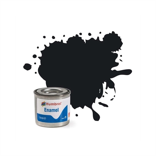 21 BLACK 14ml GLOSS Enamel Tinlet