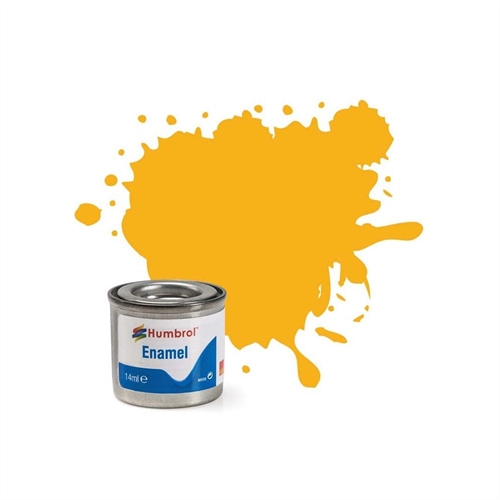 154 INSIGNIA YELLOW 14ml MATT Enamel Tinlet