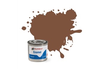 186 BROWN 14ml MATT Enamel Tinlet