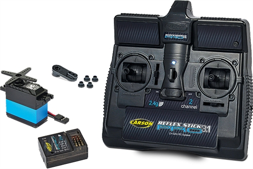 Carson Reflex Stick Pro 31 2Ch Radio Set 24GHz