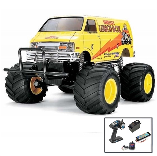 Tamiya RC Lunch Box Kit (Steerwheel Bundle) 58347