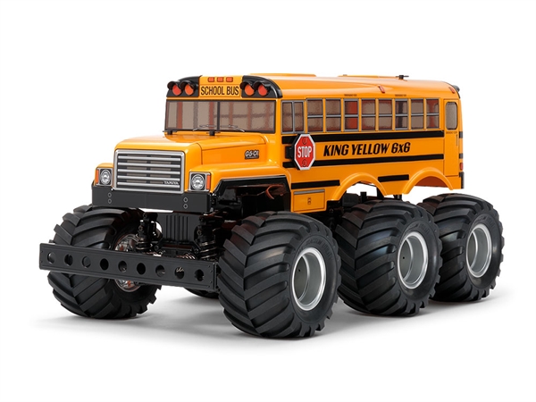 47376 King Yellow 6x6 (G6-01 Chassis) With Painted Shell