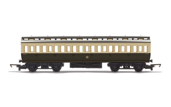 GWR, Clerestory Third OO Gauge Coach - Era 2