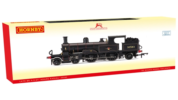 BR, Adams Class 415, 4-4-2T, 30583 OO Gauge Steam Locomotive - R3423