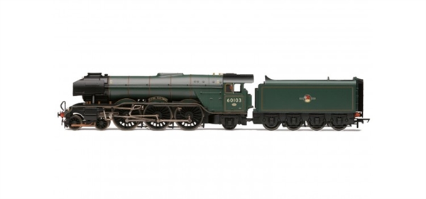 BR, A3 Class, 4-6-2, 60103 ‘Flying Scotsman' - Brunswick Green OO Gauge Steam Locomotive with TTS Sound (Era 11) - R3508TTS