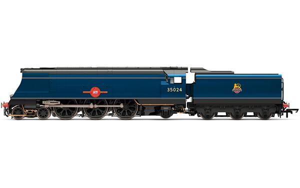 BR, Merchant Navy Class, 4-6-2, 35024 ‘East Asiatic Company' - Era 4 - R3632