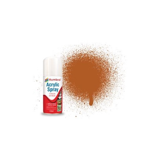 Humbrol 55 BRONZE 150ml METALLIC Modellers Spray