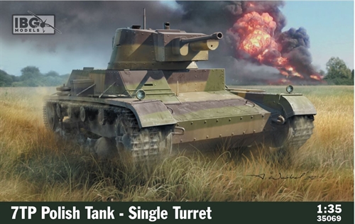 7TP Polish Tank (Single Turret Version)