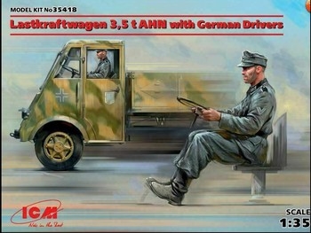 Lastkraftwagen 3,5t AHN with German Drivers