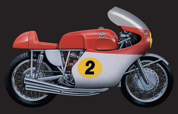 MV Augusta 500CC 1964 1/9 Plastic Model Kit