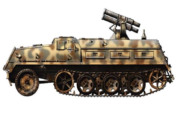 15cm Panzerwerfer 42 Maultier