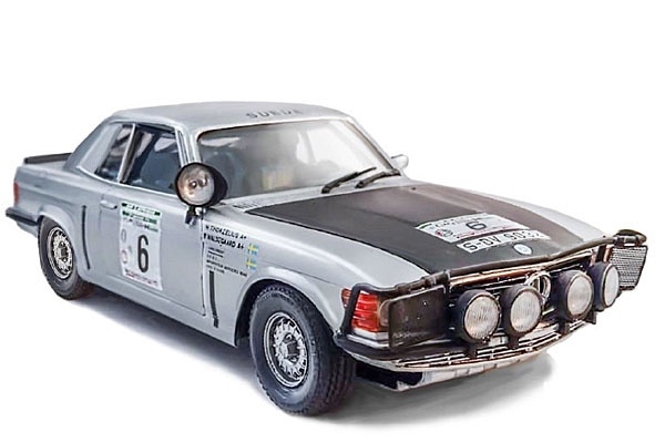 Mercedes 450 SLC Rally Bandama 1979 1/24 Plastic Model Kit