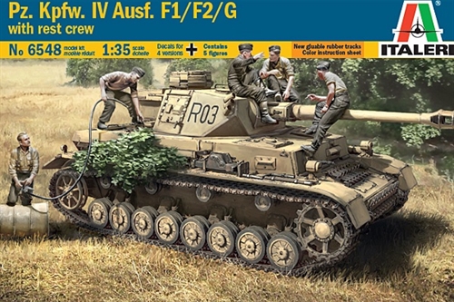 Panzer IV Ausf F1F2G with Crew