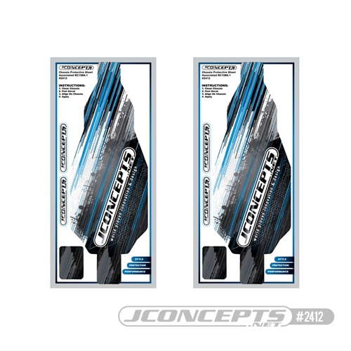 B6.1 Pre-Cut Chassis Protection Stickers (Pair)