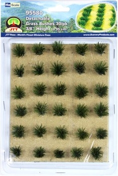 Grass Bushes 9.5mm (Pack of 30)