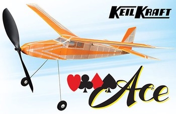 Keil Kraft Ace Kit 30" Free-Flight Rubber Duration