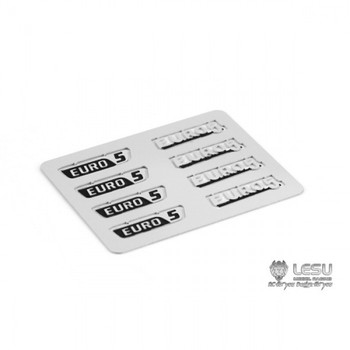 Lesu 1/14 Euro 5 Cab Badges