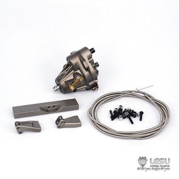 Lesu 1/14 2WD/4WD Locking Transfer Box (Grey)
