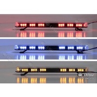 Lesu 1/14 Hazard Roof Light Bar (Blue)