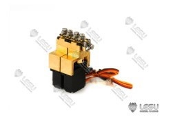 Lesu Valve Block with Servo (Twin)