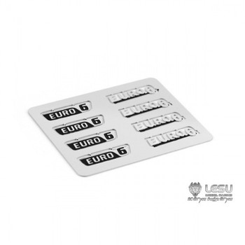 Lesu 1/14 Euro 6 Cab Badges