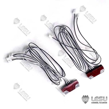 Lesu 1/14 Euro trailer Light Housings and LEDs