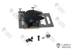 Lesu 1/14 Sliding 5th Wheel Mounting Bracket with 2-Axis Pivoting 5th Wheel