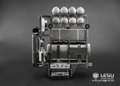 LESU 1/14 Heavy haulage rack 2 for Scania