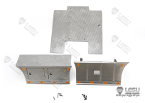 Lesu 1/14 Side Lockers and Deck Plate for Volvo FH16 (6x4)