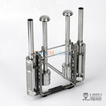Lesu 1/14 American Air Filter and Exhaust Set