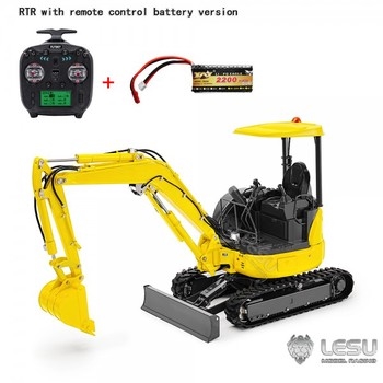 BA-B0003-RTR-P PC30 Small hydraulic Excavator (6-way reversing valve) (RTR with radio and battery)