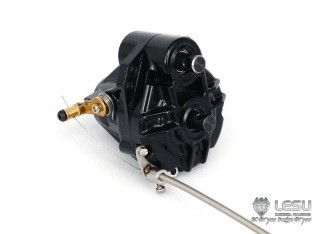 Lesu 1/14 2WD/4WD Locking Transfer Box (Black)
