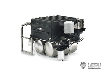 Lesu 1/14 Battery box and air tanks for Volvo VM