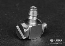 Lesu M3 banjo to 4mm flex tube 90 degree fitting