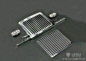 Lesu 1/14 King/Grand Hauler Metal Front Grill & Lights