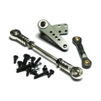 Lesu 1/14 Single Axle Steering Linkage Set (Standard Length Steering Arm)