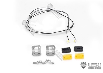 Lesu 1/14 Side Marker Lights on L Shaped Brackets
