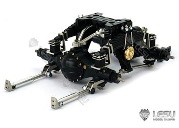 Lesu 1/14 Dual axle rear suspension (Scale detail, standard ride height)