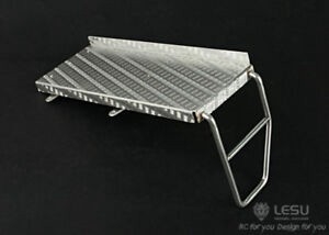 Lesu 1/14 Tread Plate Access Deck With Steps
