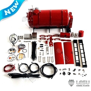 LESU 114 Sewage suction tank with pump for 4x4 chassis