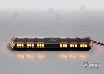 Lesu 114 Hazard Roof Light Bar Yellow