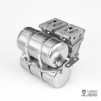 Lesu 114 Wheel Chocks And Mount With Air Tanks