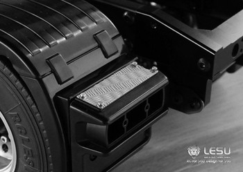 Lesu 114 Scania Tail Light Treadplate Set