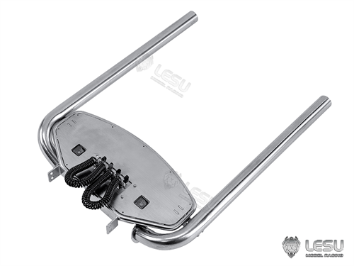 G-6273-A Twin exhaust stacks with spotlights and suzie connectors