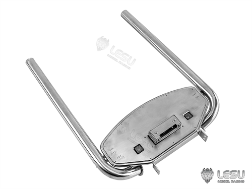 G-6273-B Twin exhaust stacks with spotlights and electrical trailer connector