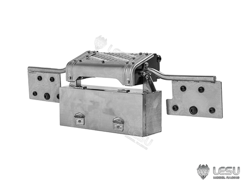 G-6274 Rear cross member with light mounts and toolbox