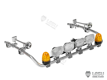 S-1247-E Roof light bar with beacons and air horns for Scania 770S (Oval type)