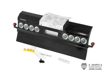 Lesu 114 Rear assembly with tail lights and width markers